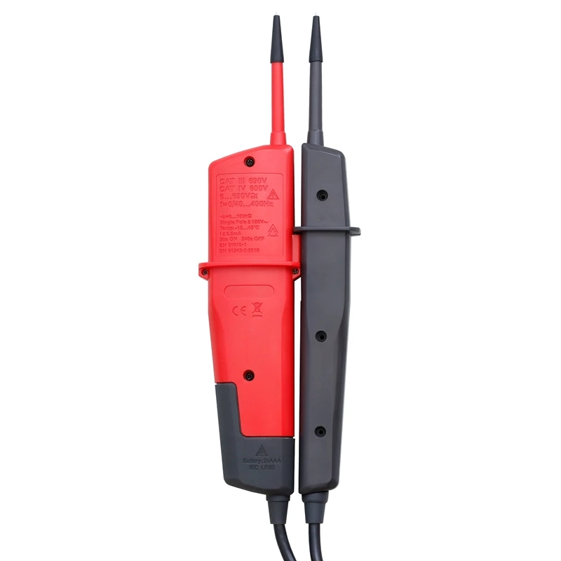 UNI T UT18D измеритель напряжения LED/ЖК дисплей напряжение и непрерывность тестеры