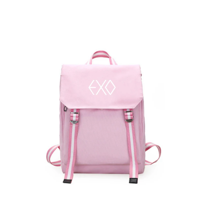 Холщовый Рюкзак Mainlead Kpop EXO для женщин и мальчиков дорожный школьный ранец