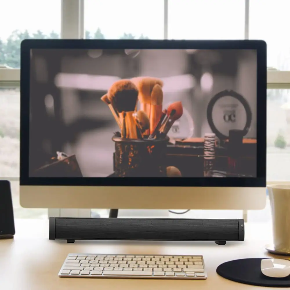 

20W soundbar speakers computer wired and wireless bluetooth speakers Home Theater TV sound bar with Remote Control