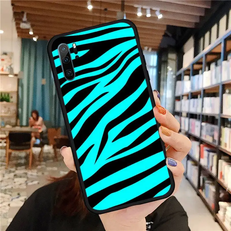 

Zebra stripes art color pattern PhoneCase For Huawei honor 10 i lite 8x P 20 30 40 lite pro smart 2019 nova 5t mate 20 pro coque