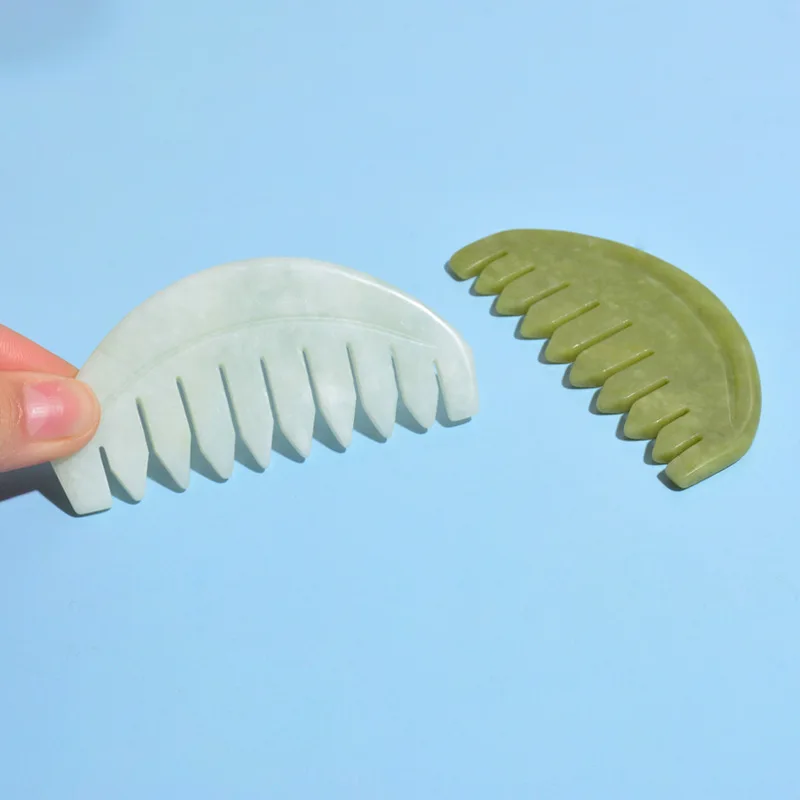 Скребок для гуаши натуральный камень искусственная расческа инструмент