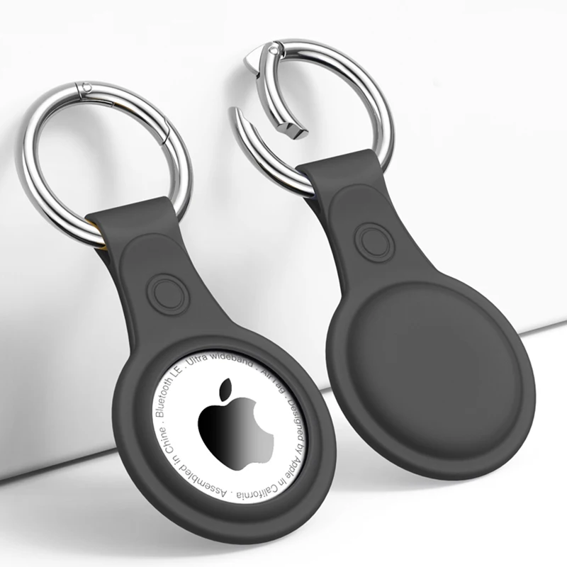 

soft TPU Air Tags Protection case for apple airTag Locator Tracker Keychain shell For Air Tag Anti-fall Luxury accessoires cover