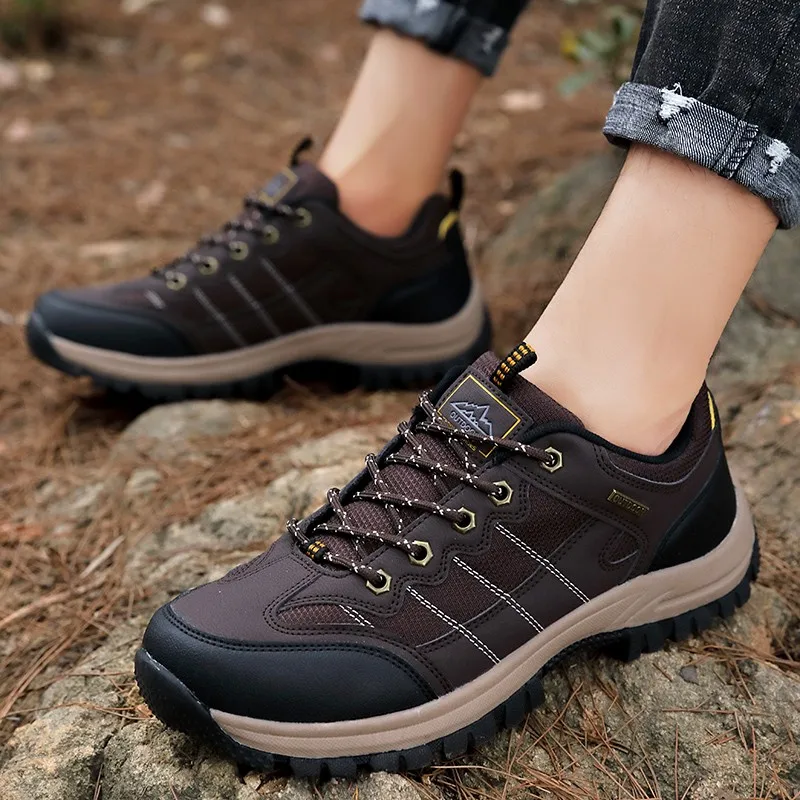 

Spring And Autumn Non-slip Breathable Sports Shoes Men's Hiking Shoes Women's Outdoor Waterproof Hiking Shoes Travel Shoes39-46