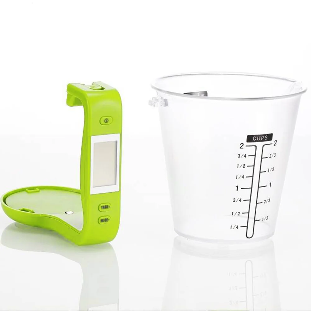 

Kitchen Measuring Cup Scale LCD Digital Display for Baking Tea Weighting Coffee PW