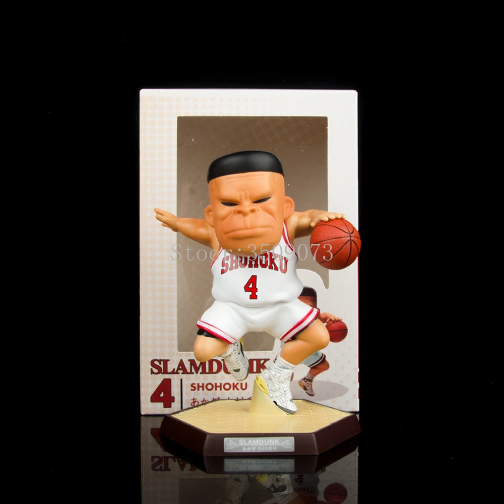 

SLAM DUNK Anime Figure Sakuragi Hanamichi Kaede Rukawa Hisashi Mitsui PVC Action Figure Toy SLAM DUNK Collection Model Doll Gift