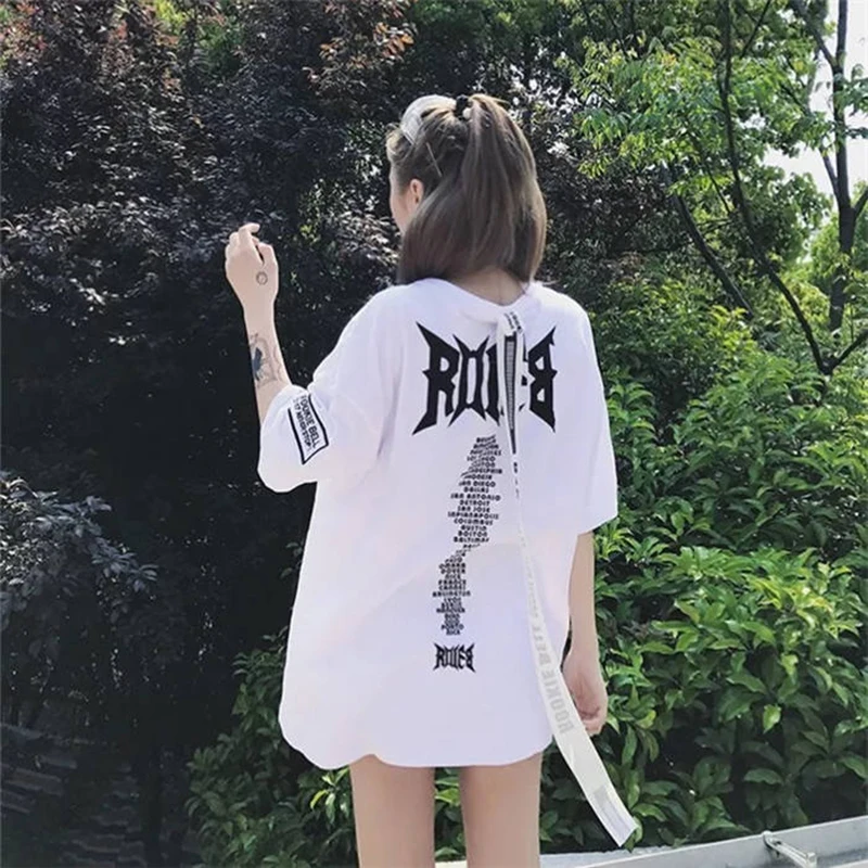 

Hip Hop T Shirts Male Short Sleeve Men Letter Print Tshirt Streetwear Casual Summer T Shirt Boys 2019 Cool Punk Shirt Men Women