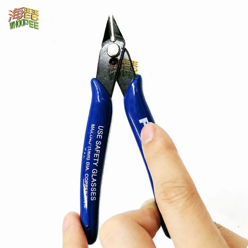 

1Pcs 170 ful Clamp DIY Electronic Diagonal Pliers Side Cutting Nippers Wire Cutter 3D printer parts