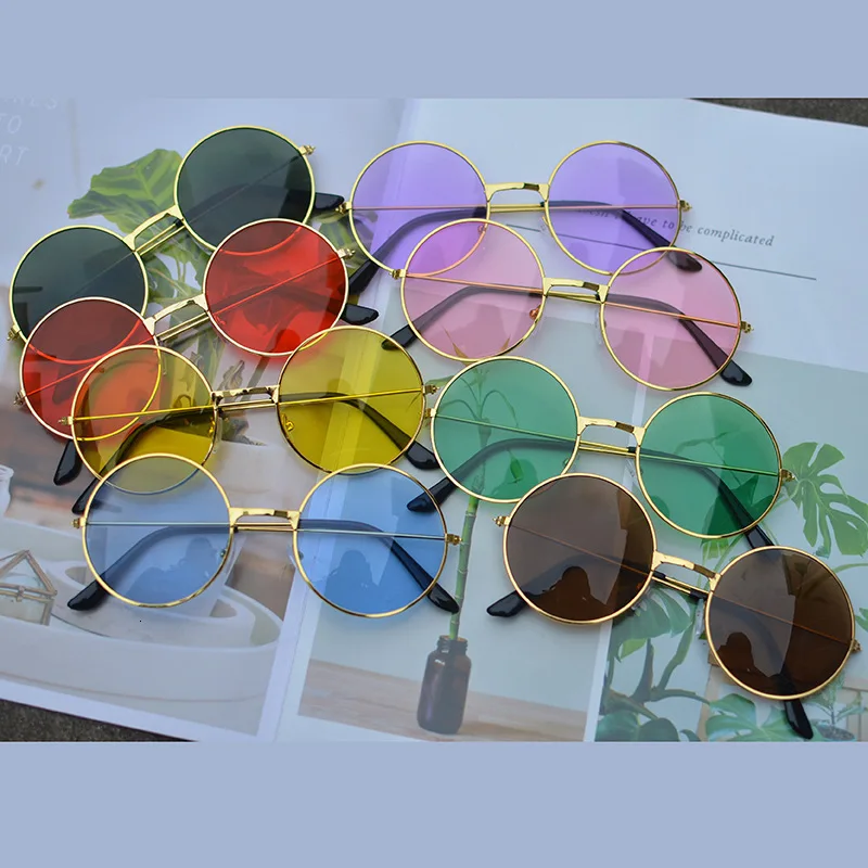 Антибликовые поляризованные солнцезащитные очки модные ретро круглые