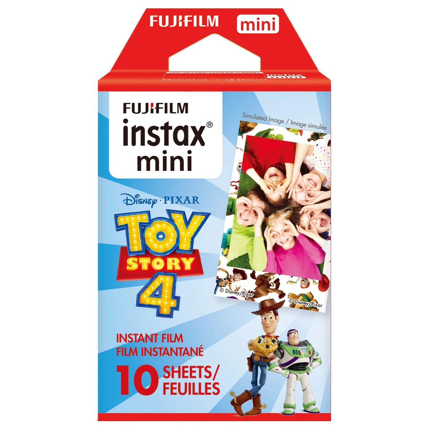 Оригинальная пленка Fujifilm Instax Mini Toy story 4 для 8 7s 7 9 50s 50i 90 25 dw Share Polaroid фотобумага