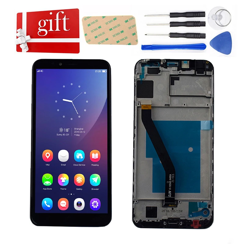 ЖК дисплей для Huawei Y6 Prime 2018 экран ATU L11 L21 L22 LX1 LX3 L31 кодирующий преобразователь