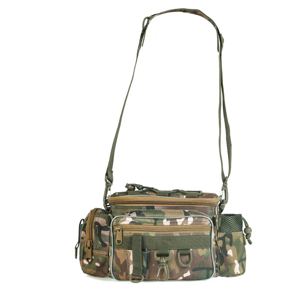 

Fishing Bag Tackle Reel Lures Storage Box Waist Shoulder Camera Handbag Pouch