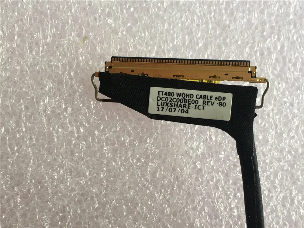 Новый и оригинальный ноутбук Lenovo Thinkpad T480 WQHD ЖК-кабель DC02C00BE00 01YR503 (art.: 3a3a37869df) - 3a3a37869df
