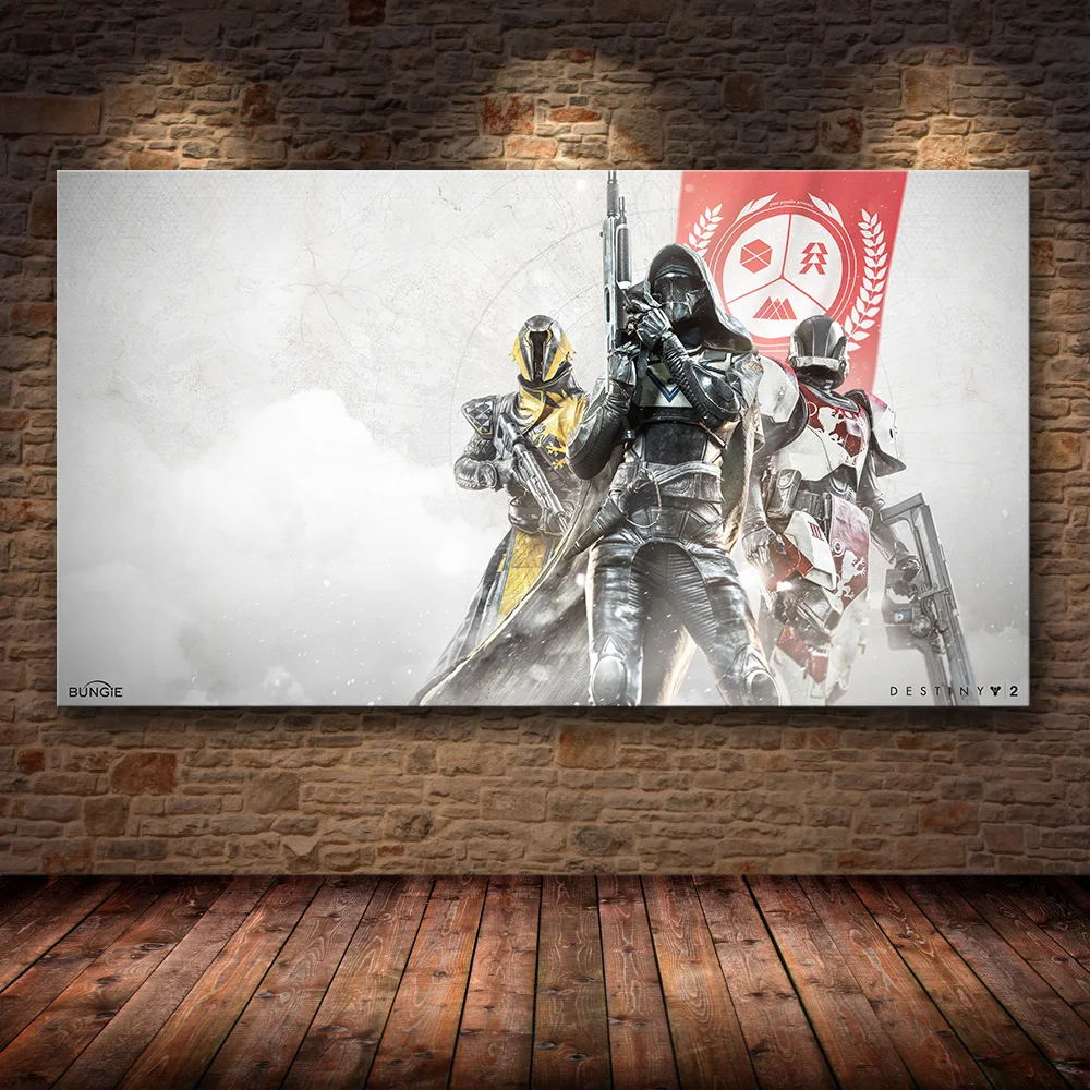 09 Destiny 2 видео игры настенный художественный холст плакат HD печатает фотографии для Гостиная украшения дома 108*60 см* 90*50 см 70*40 см - Цвет: 09