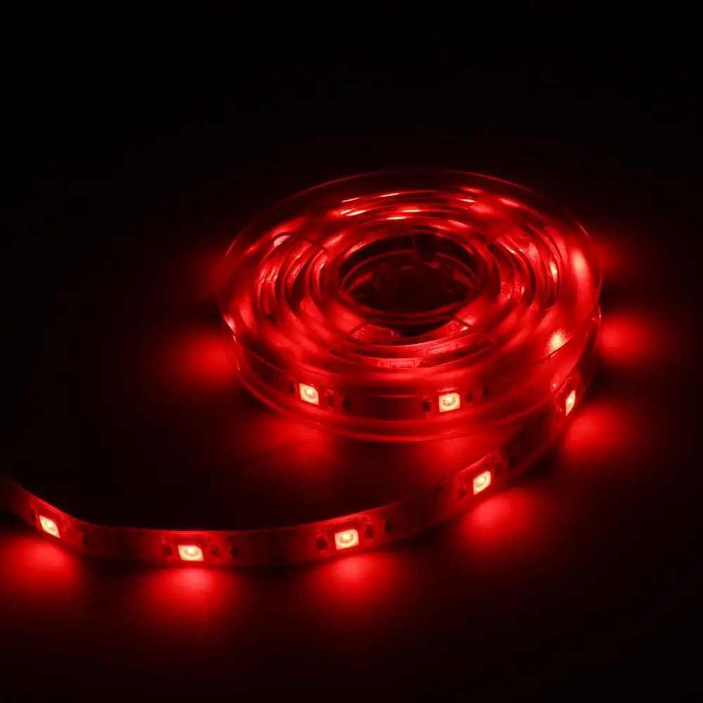 На батарейках USB светодиодные полосы света BT 2 м/6.56ft RGB SMD 5050 60 Светодиодный s IP65