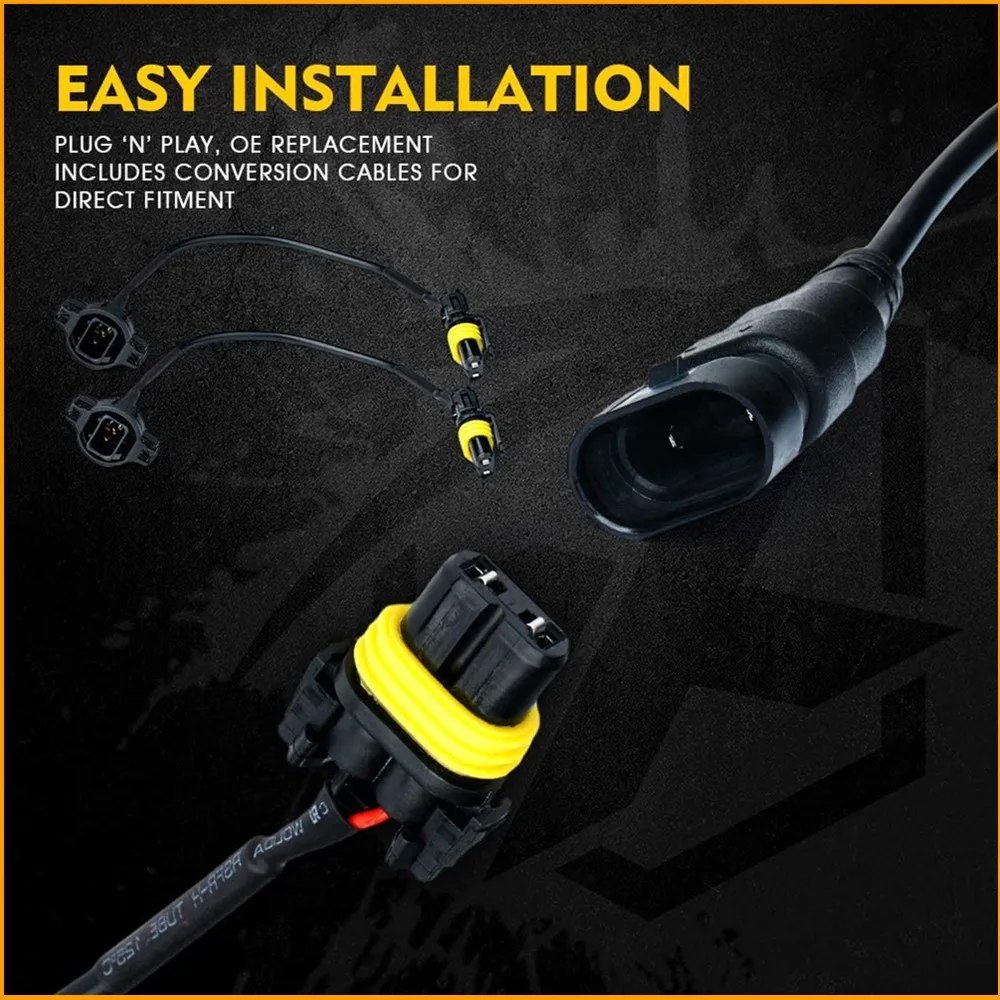 4 дюймовые светодиодсветодиодный Противотуманные фары для 07 18 Jeep Wrangler JK Unlimited