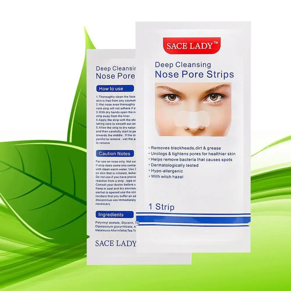 Clean Up Nose Strips Deep Cleansing Blackhead Remover Nasal Spot Dot Sticker Sheet Mask Shill For Acne Black Head | Красота и
