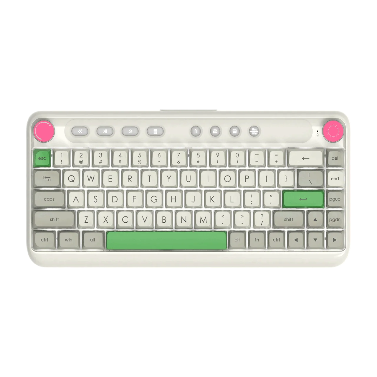 

Механическая клавиатура MX Cherry Switch, Bluetooth-Совместимость 5,0 с двойным режимом Type-C, подключение приложения для мобильных планшетов и ПК