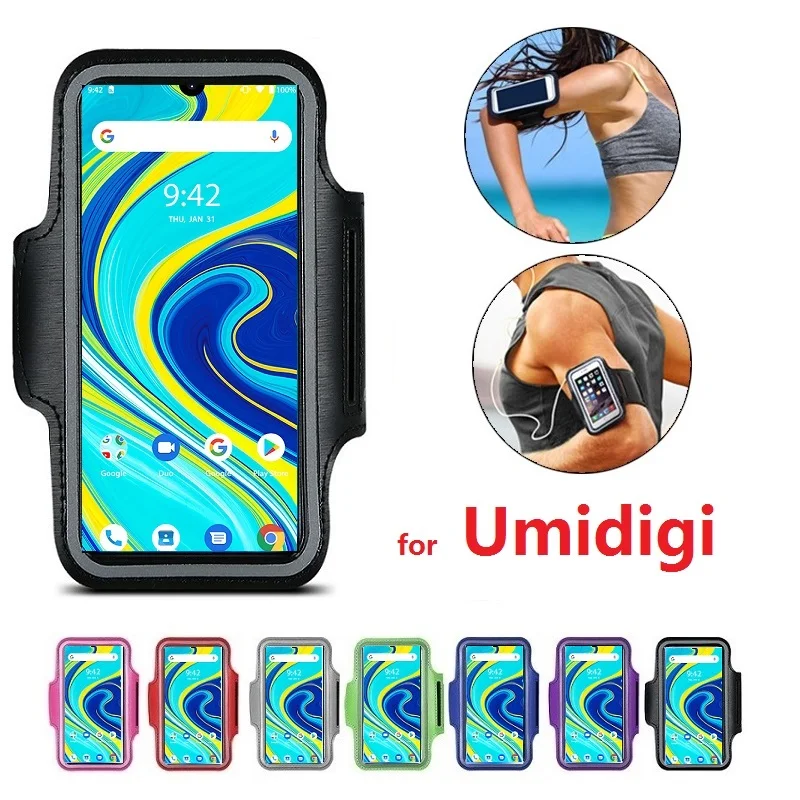 Arm band Case for Running Phone Holder Bracelet for Umidigi A7 Pro A5 S5 Pro X Power 3 F2 F1 Play A3S A3 S3 Arm band Case Bag