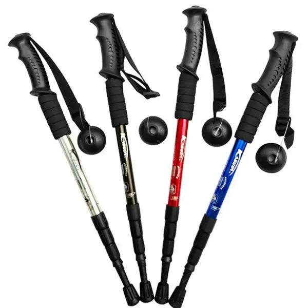 

Retractable Adjustable Trekking Poles Hiking Sticks Pole Walking Cane Stick Telescopic Durable