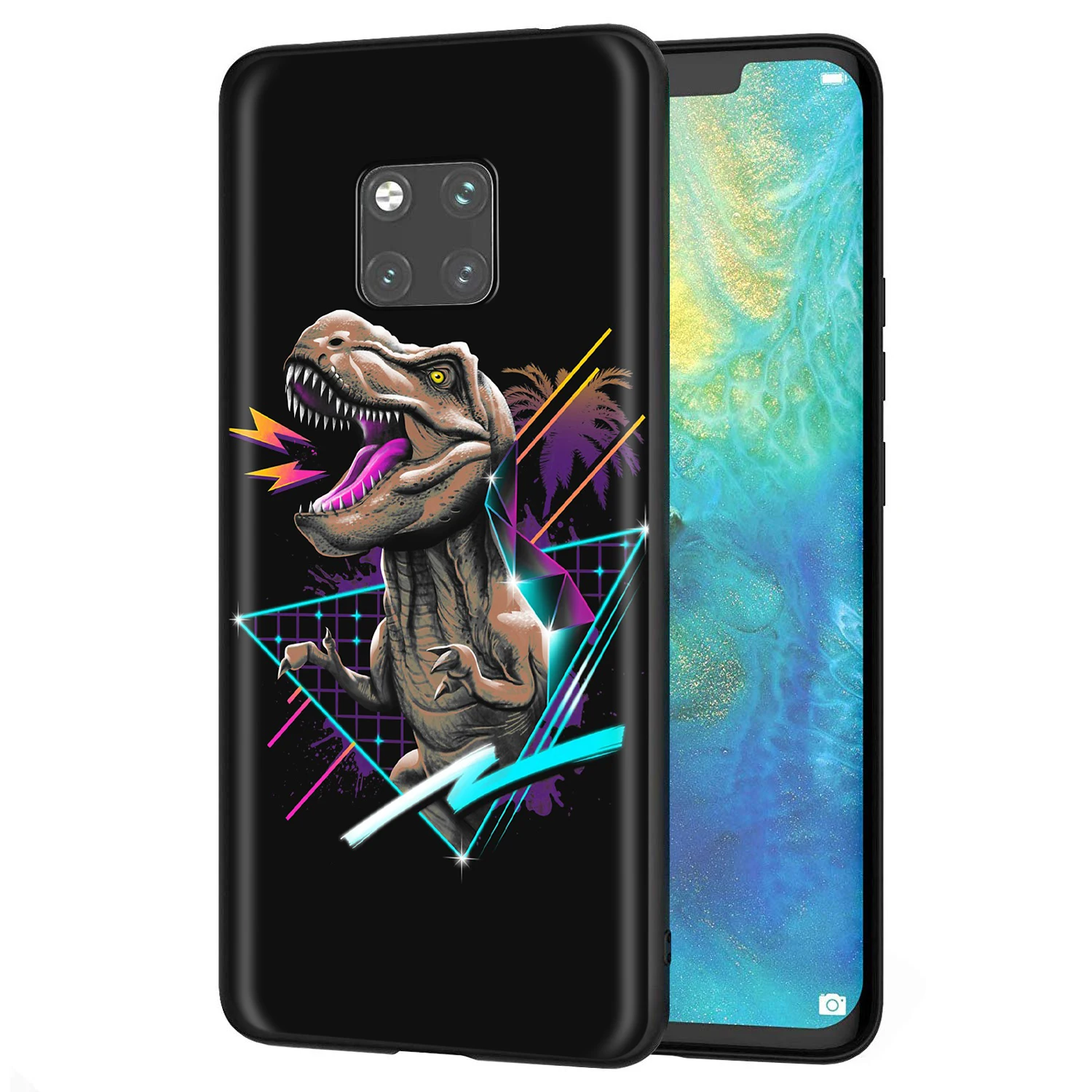 YIMAOC Cute Cartoon Dinosaur Case for Xiaomi 9T Pro CC9 A3 CC9E Redmi K20 7A Huawei Honor 20 9X P20 Lite Nova 5i Y9 | Мобильные