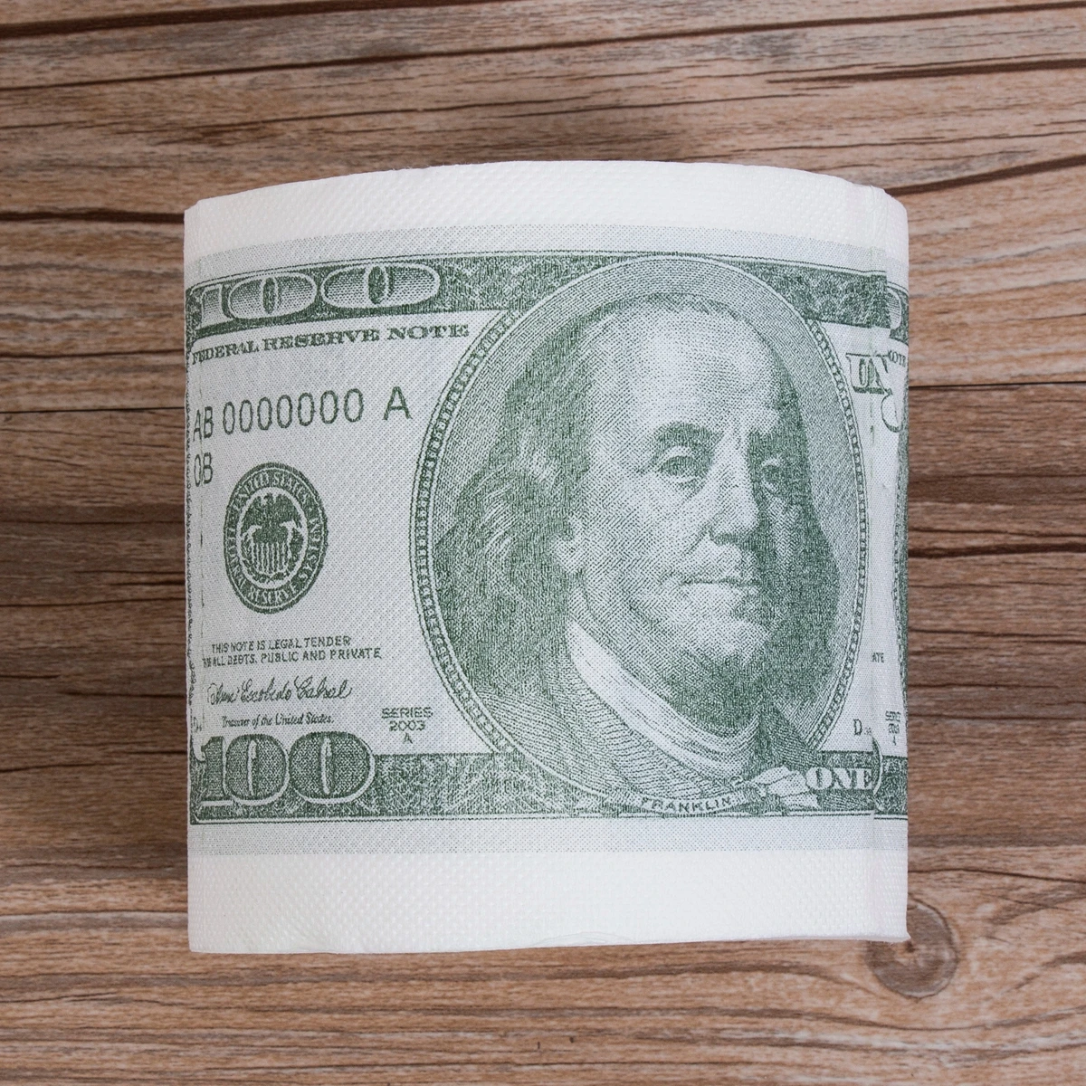 Новинка 2020 Дональд Трамп туалетной Бумага рулон $100 цена в долларах Необычные