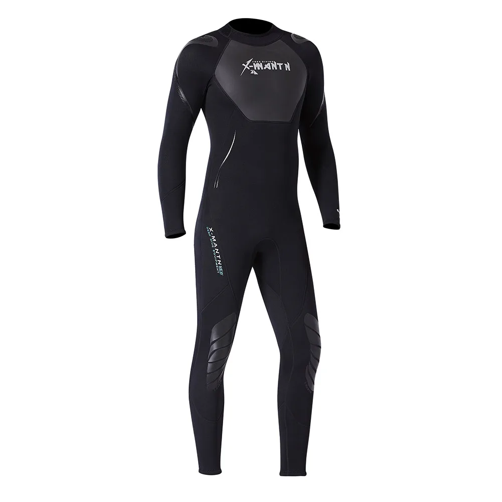 Неопреновый гидрокостюм для плавания дайвинга триатлона 3 мм|Комбинезоны| |