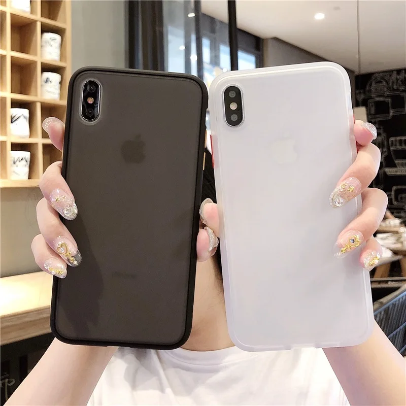 Контрастные Чехлы для iPhone 6 6s 7 8 plus x xr xs max 11 pro | Мобильные телефоны и аксессуары