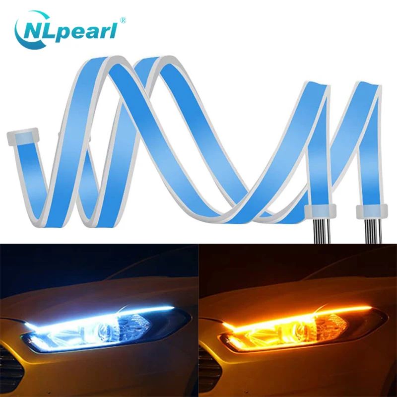 NLpearl 2x автомобиль светильник сборки Led DRL светодиодный Габаритные огни s