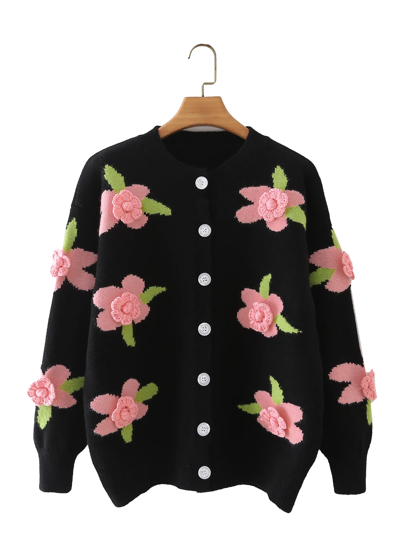 Женский винтажный трикотажный кардиган куртка в стиле преппи женский свитер