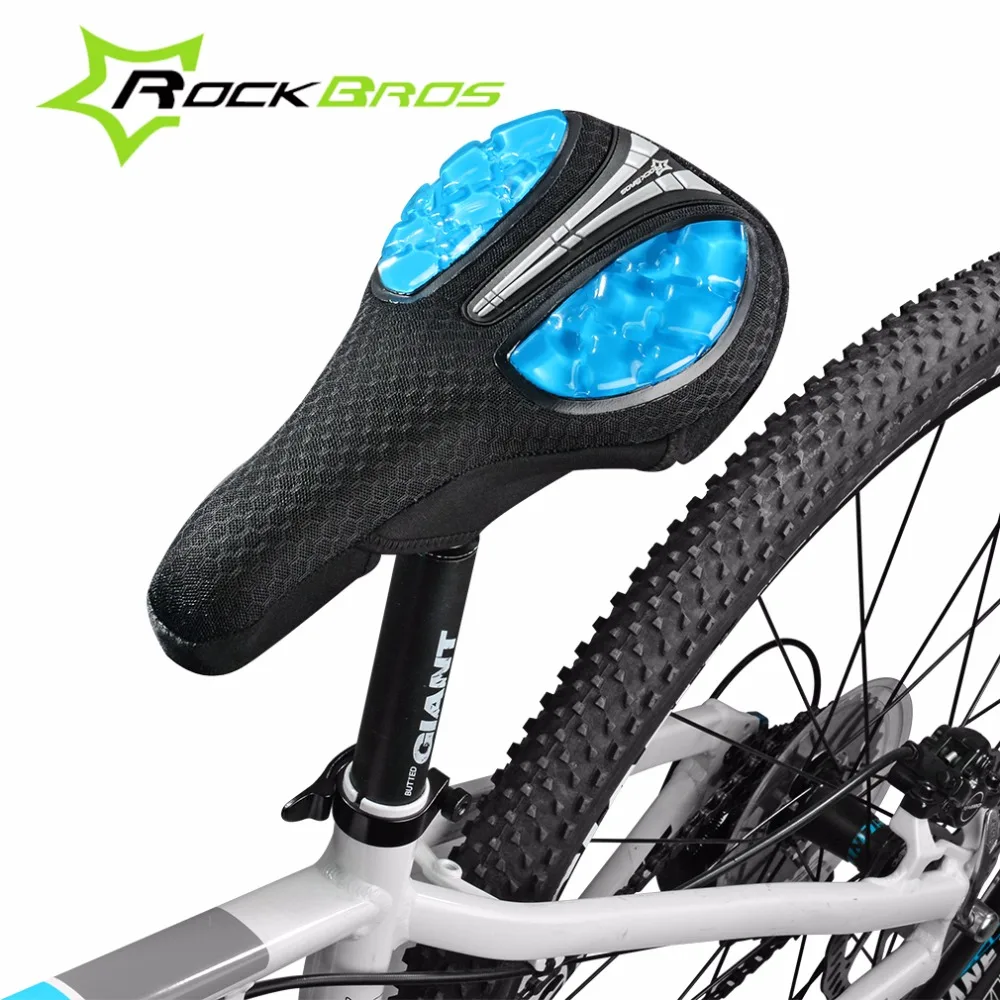 ROCKBROS MTB Велосипедное переднее седло покрытие для горного велосипеда мягкая