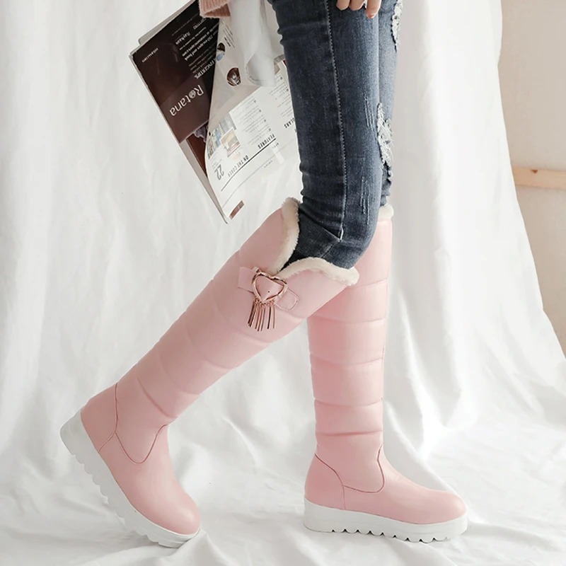 Новинка 2021 зимние водонепроницаемые сапоги женские удобные теплые на плоской