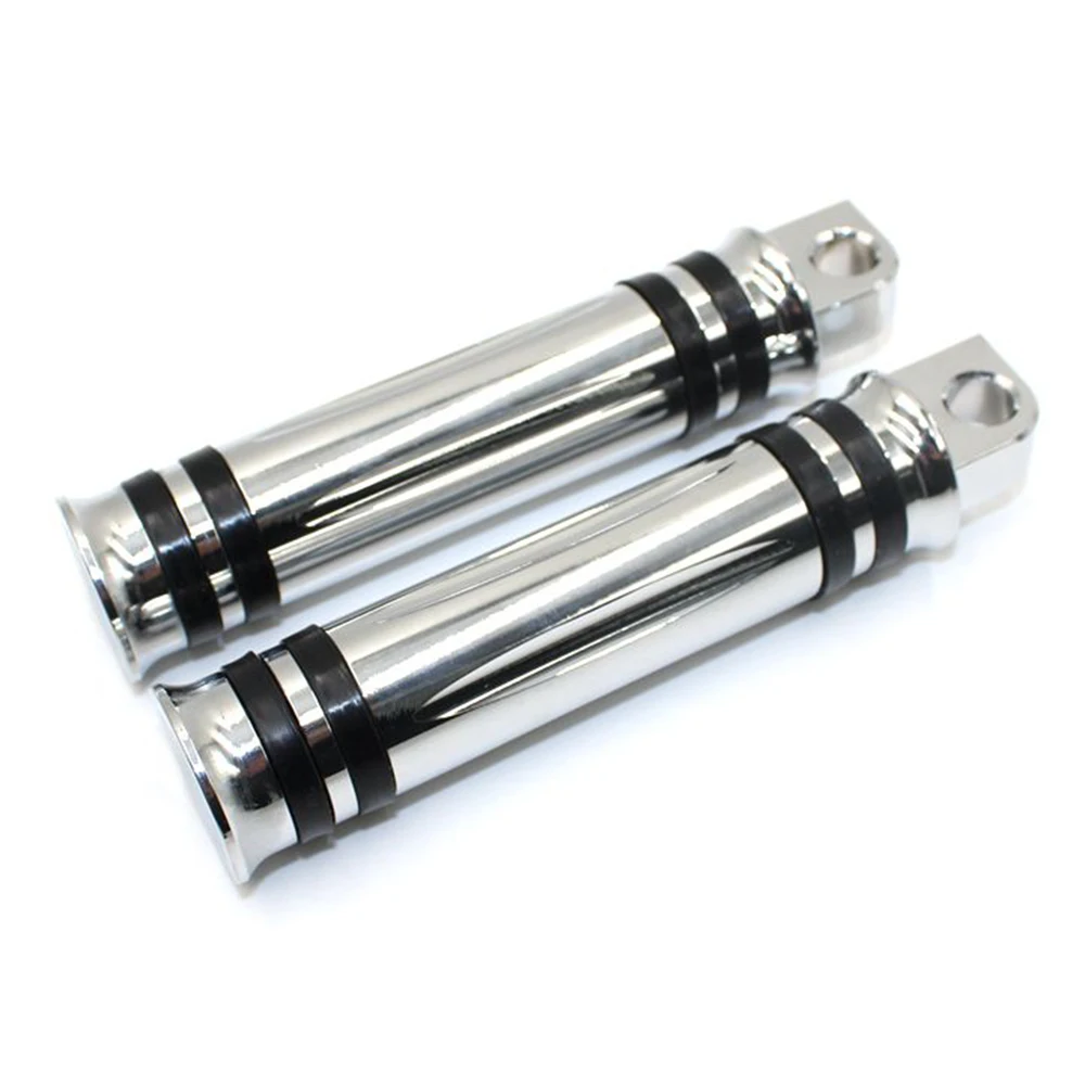 Мотоциклетные универсальные подножки с ЧПУ 2 шт. черная педаль для ног Harley Touring Dyna