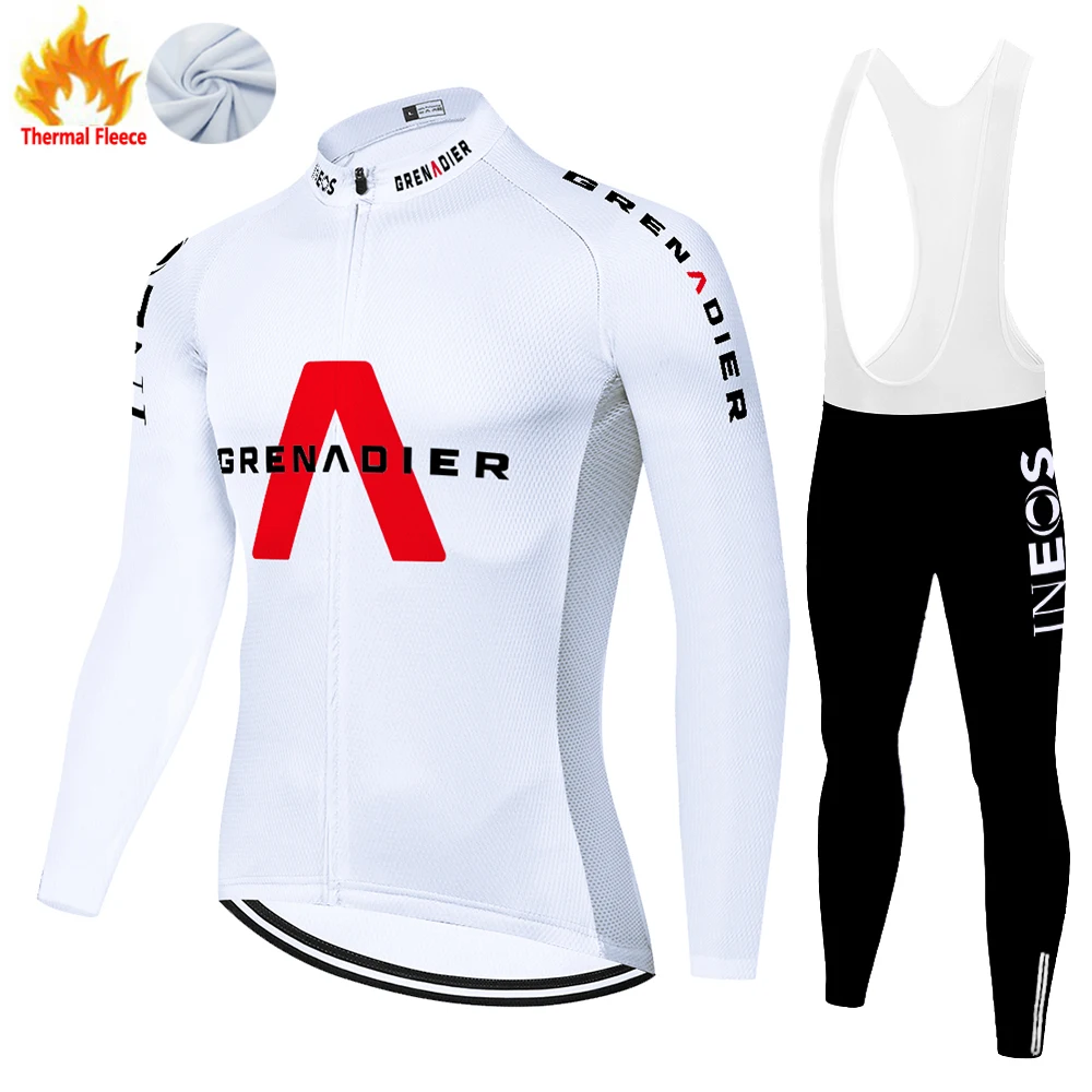 2021 Радужное abbigliamento ciclismo зимнее теплое флисовое Велосипедное Джерси с длинным