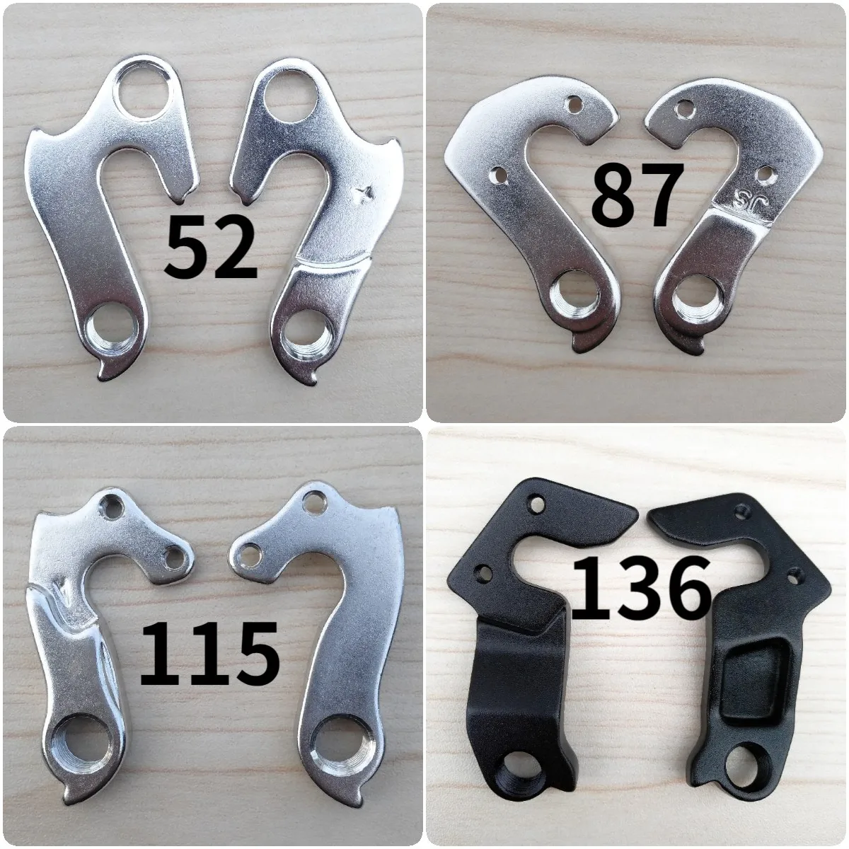 

5pcs Bicycle Rear derailleur Gear Hanger Mech Dropout Fit For Orbea Alma OMR 19 Aqua Onix San Ora Onix Opal Remo Y0000085 Orca