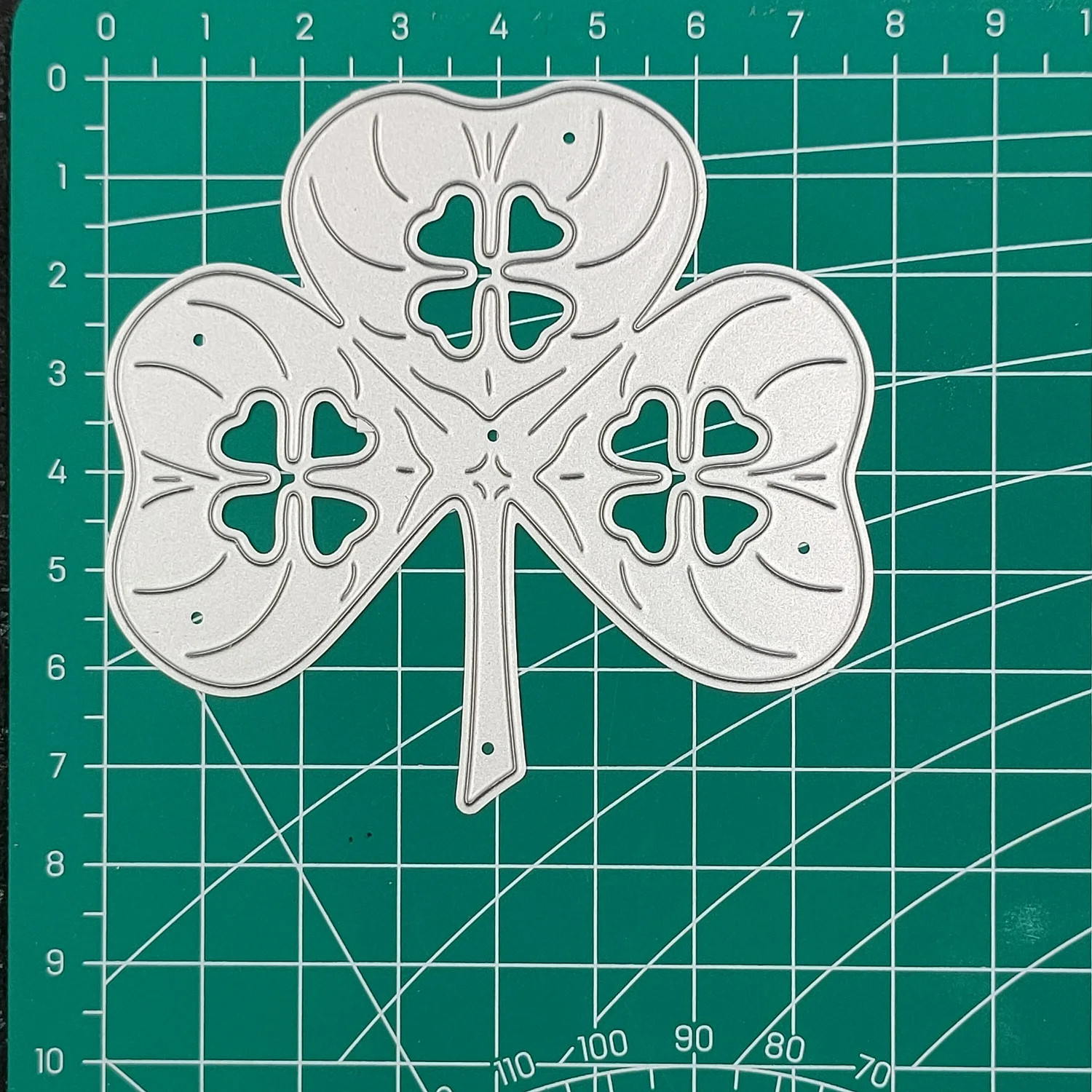 Металлические Вырубные штампы с красивым клевером новинка 2021 трафареты для