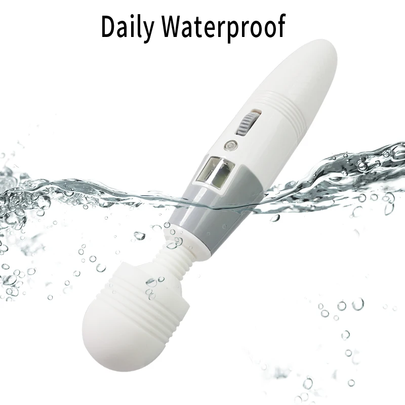 Большая волшебная палочка вибраторы для женщин с ЖК-дисплеем Стимулятор точки G