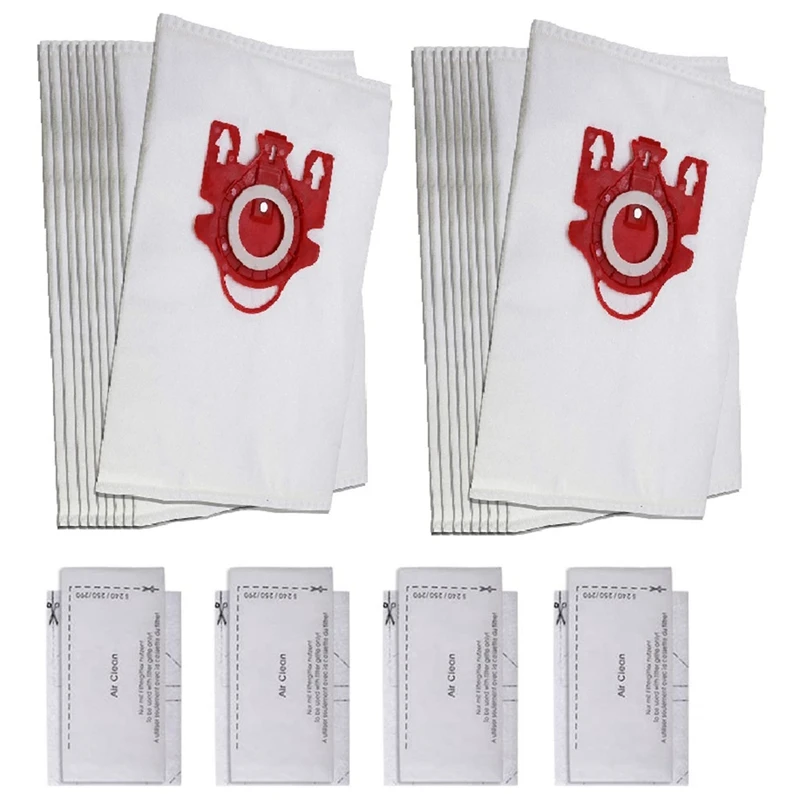 

3D Airclean Efficiency Dustbags for Miele FJM Hoover Bags Vacuum Cleaners Replacement Dust Bag