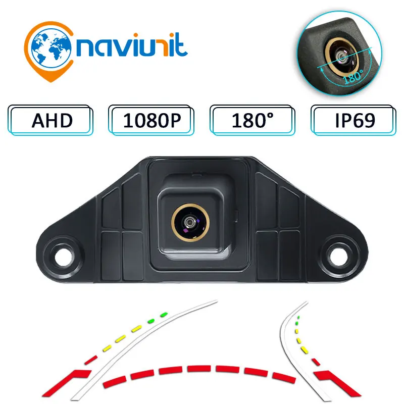 Naviunit 180 градусов 1080P HD AHD камера заднего вида для Азии Toyota Land Cruiser Prado 2010-2014