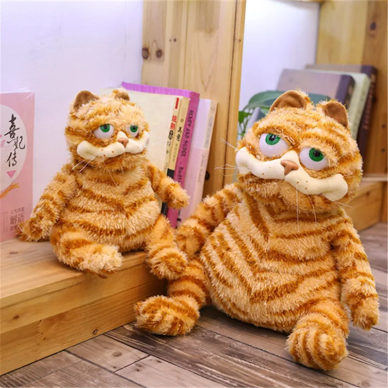 

30-45 cm fat cat doll plush toys are real cute, soft and comfortable, childrens day gifts for children home cabinet decorations