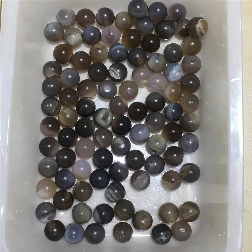 

10pcs Natural Geode Agate Crystal High Quality Ball l Home Furnishing Wedding Decoration Stone Reiki Masters The Servants Sphere