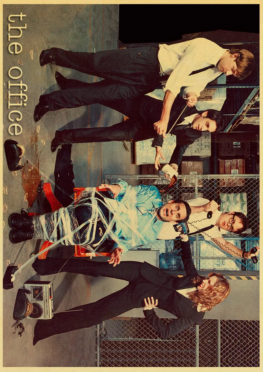 Телевизионная серия Постер для офиса Райан Ховард наклейка на стену бар кафе