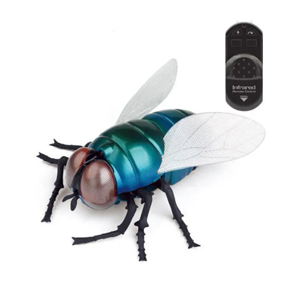 

Early Plastic Infrared Remote Control Animal Fly Prank Insects Joke Scary Bug Toys Baby Kids Children Educational Toys Juguetes