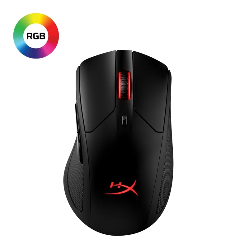 Мышь HyperX Pulsefire Dart оптическая Pixart 3389 беспроводная 16000 dpi подсветка RGB USB цвет: