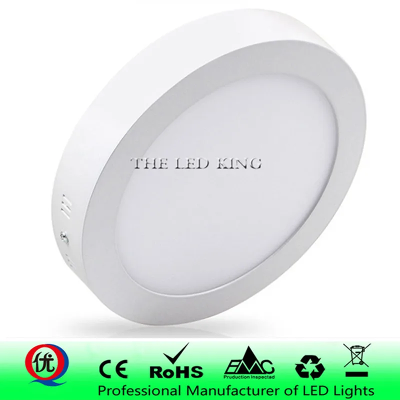 Цилиндрическая Светодиодная панель с поверхностным креплением