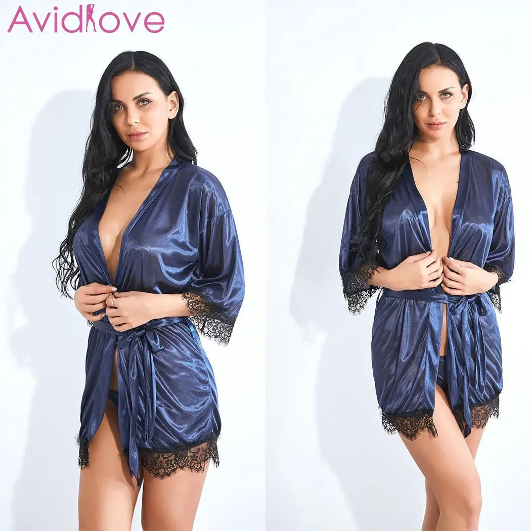 Женское Сексуальное белье с поясом кружевное лоскутное ночное со средним