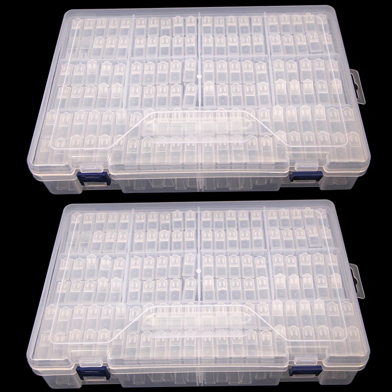 Коробка для хранения инструменты вышивки картин со стразами контейнер стразы