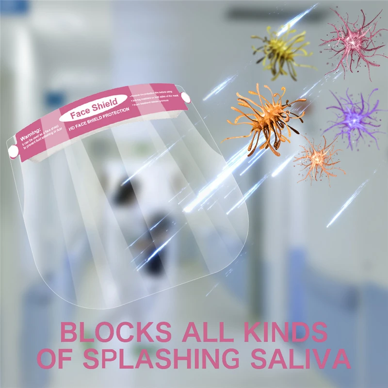 Детский солнцезащитный козырек для взрослых защита лица от пятен анти-туман пыли