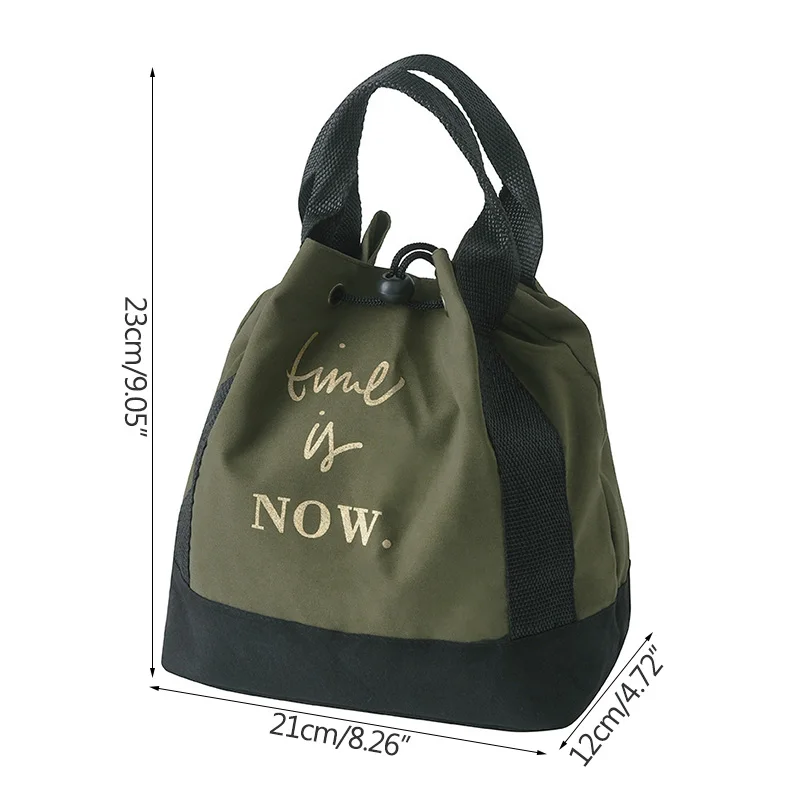 

Bento Bag Lunch Delicate Lunch Bag Storage Bag Polyester Cloth Thickened Portable Insulation Bag