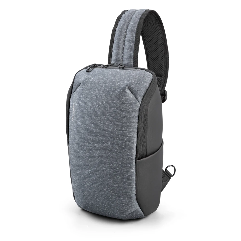 Kingsons рюкзак на одно плечо мужской маленький водонепроницаемый для ноутбука 11