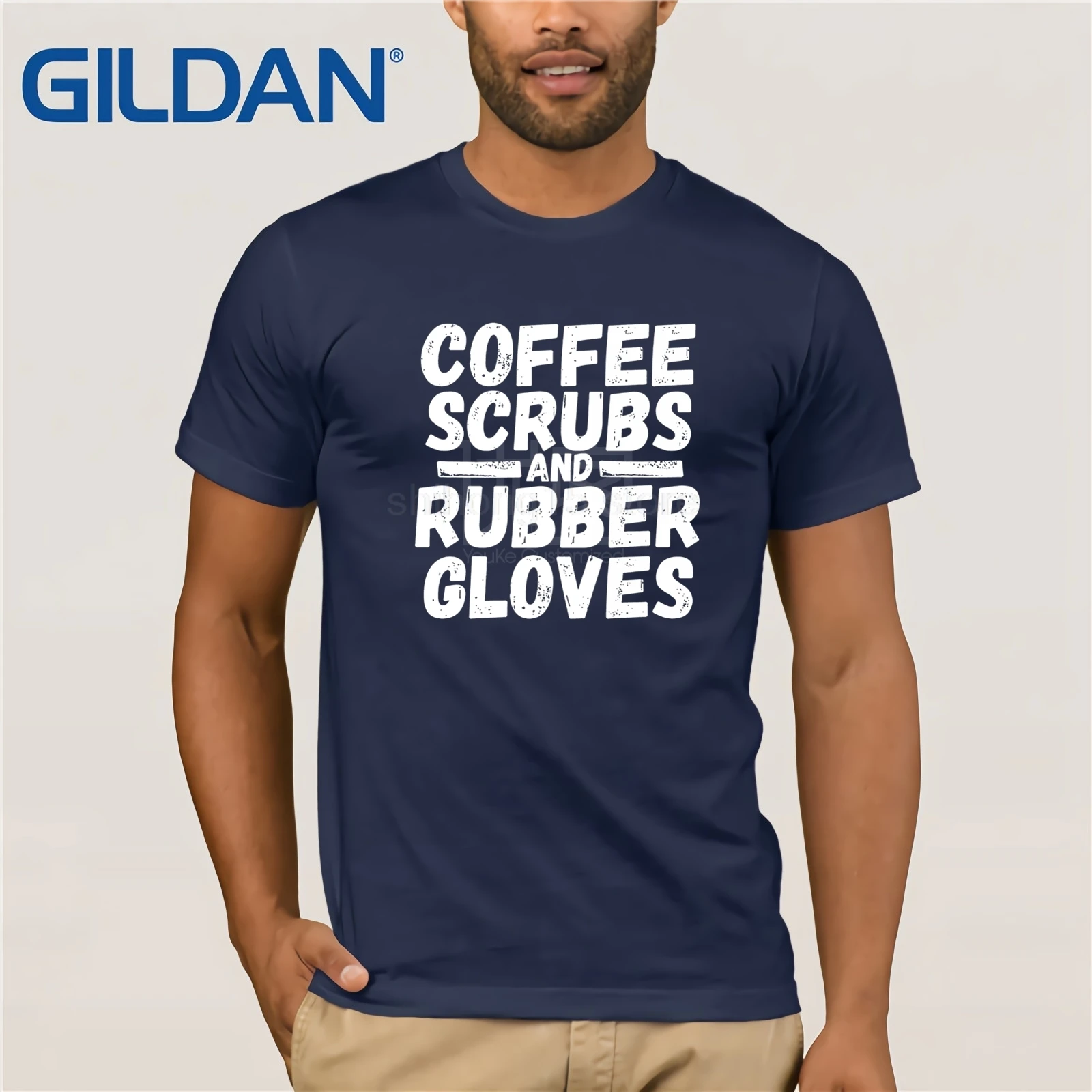 Хирургические технологии рубашка кофе скрабы и резиновые перчатки доктор